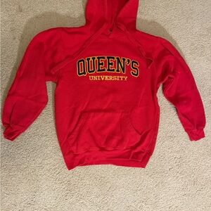 Queen's University Red Hoodie